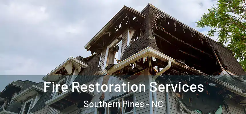 Fire Restoration Services Southern Pines - NC