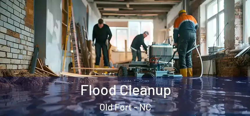 Flood Cleanup Old Fort - NC