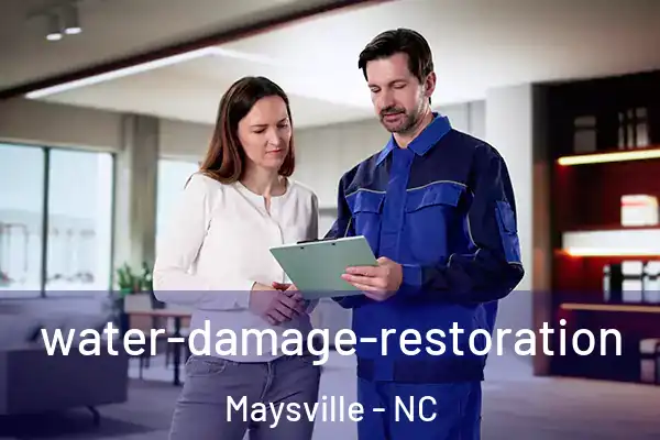  water-damage-restoration Maysville - NC